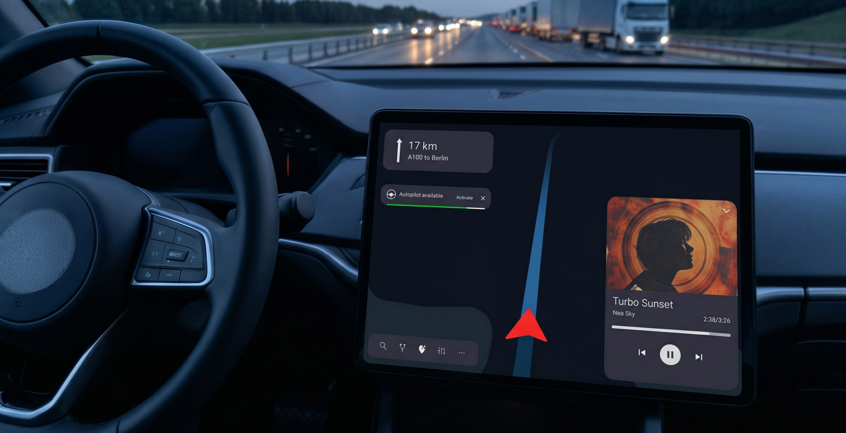 In-Car Infotainment System — Volkswagen Group HMI
