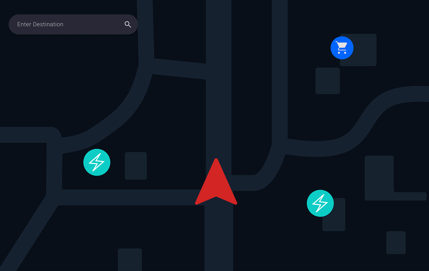 Start Screen — default navigation state